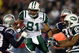 FOXBORO, MA - NOVEMBER 13:  Dustin Keller #81 of the New York Jets weaves past Jason Webster #23 of the New England Patriots on November 13, 2008 at Gillette Stadium in Foxboro, Massachusetts.  (Photo by Elsa/Getty Images)