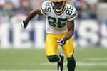SEATTLE - OCTOBER 12:  Greg Jennings #85 of the Green Bay Packers plays his position during the game against the Seattle Seahawks on October 12, 2008 at Qwest Field in Seattle, Washington. The Packers defeated the Seahawks 27-17. (Photo by Otto Greule Jr./Getty Images)