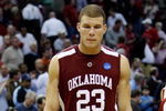 MEMPHIS, TN - MARCH 29:  Blake Griffin #23 of the Oklahoma Sooners walks off the court after losing to the North Carolina Tar Heels during the NCAA Men's Basketball Tournament South Regional Final at the FedExForum on March 29, 2009 in Memphis, Tennessee. The Tar Heels defeated the Sooners 72-60 to advance to the Final Four.  (Photo by Joe Murphy/Getty Images)