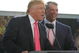 GREEN BAY, WI - JUNE 22:  Vince McMahon (L) and Donald Trump attend a press conference about the WWE at the Austin Straubel International Airport on June 22, 2009 in Green Bay, Wisconsin.  (Photo by Mark A. Wallenfang/Getty Images)