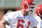 KANSAS CITY, MO - MAY 9:  Rookie Colin Brown #61 of the Kansas City Chiefs goes through a drill during rookie minicamp at the Chiefs practice facility on May 9, 2009 in Kansas City, Missouri. (Photo by G. Newman Lowrance/Getty Images)