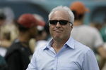 PHILADELPHIA - SEPTEMBER 21: Owner Jeffrey Lurie of the Philadelphia Eagles walks off the field during pre-game warmups before their game against Pittsburgh Steelers  on September 21, 2008 at Lincoln Financial Field in Philadelphia, Pennsylvania. (Photo by Chris Gardner/Getty Images)