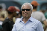 PHILADELPHIA - SEPTEMBER 21: Owner Jeffrey Lurie of the Philadelphia Eagles walks off the field during pre-game warmups before their game against Pittsburgh Steelers  on September 21, 2008 at Lincoln Financial Field in Philadelphia, Pennsylvania. (Photo by Chris Gardner/Getty Images)
