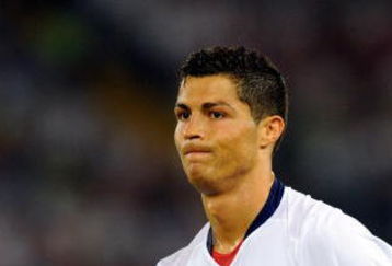 ROME, ITALY - MAY 27:  Cristiano Ronaldo of Manchester United during the UEFA Champions League Final match between Barcelona and Manchester United at the Stadio Olimpico on May 27, 2009 in Rome, Italy.  (Photo by Claudio Villa/Getty Images)
