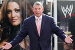 GREEN BAY, WI - JUNE 22:   Vince McMahon attends a press conference about the WWE at the Austin Straubel International Airport on June 22, 2009 in Green Bay, Wisconsin.  (Photo by Mark A. Wallenfang/Getty Images)