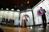 TORONTO - NOVEMBER 10: (L-R) Hall of Fame 2008 inductees Glenn Anderson, Jeff Chynoweth (son of inductee Ed Chynoweth), Igor Larionov and Ray Scapinello take part in a press conference moderated by Gord Stellick at the Hockey Hall of Fame November 10, 2008 in Toronto, Ontario, Canada.  (Photo by Bruce Bennett/Getty Images)