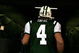 EAST RUTHERFORD, NJ - DECEMBER 28: Brett Favre #4 of The New York Jets leaves the field after losing to The Miami Dolphins 24-17 after their game on December 28, 2008 at Giants Stadium in East Rutherford, New Jersey. (Photo by Al Bello/Getty Images)