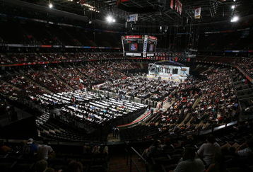 OTTAWA, ON - JUNE 21:  A general view of the 2008 NHL Entry Draft at Scotiabank Place on June 21, 2008 in Ottawa, Ontario, Canada.  (Photo by Bruce Bennett/Getty Images)