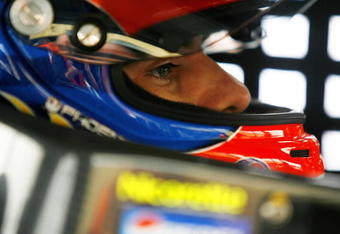 LOUDON, NH - SEPTEMBER 13:  Jeff Gordon, sits aboard the #24 DuPont Chevrolet, during practice for the NASCAR Sprint Cup Series Sylvania 300 at New Hampshire Motor Speedway on September 13, 2008 in Loudon, New Hampshire.  (Photo by Jason Smith/Getty Images for NASCAR)