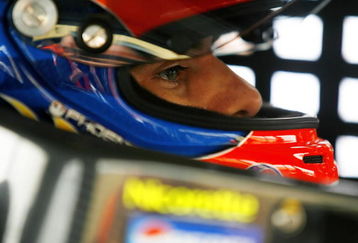 LOUDON, NH - SEPTEMBER 13:  Jeff Gordon, sits aboard the #24 DuPont Chevrolet, during practice for the NASCAR Sprint Cup Series Sylvania 300 at New Hampshire Motor Speedway on September 13, 2008 in Loudon, New Hampshire.  (Photo by Jason Smith/Getty Images for NASCAR)