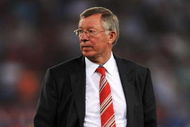 ROME - MAY 27: Sir Alex Ferguson manager of Manchester United looks dejected after Barcelona won the UEFA Champions League Final match between Barcelona and Manchester United at the Stadio Olimpico on May 27, 2009 in Rome, Italy. Barcelona won 2-0. (Photo by Shaun Botterill/Getty Images)