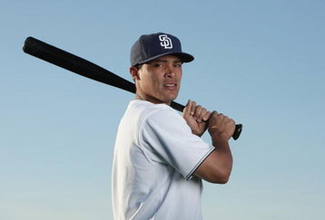 PEORIA, AZ - FEBRUARY 24:  Everth Cabrera #1 of the San Diego Padres poses during photo day at Peoria Stadium on February 24, 2009 in Peoria, Arizona. (Photo by Donald Miralle/Getty Images)