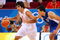 BEIJING - AUGUST 10:  Ricky Rubio #6 of Spain drives on Dimitrios Diamantidis #13 of Greece during the day 2 preliminary game at the Beijing 2008 Olympic Games in the Beijing Olympic Basketball Gymnasium on August 10, 2008 in Beijing, China.  (Photo by Phil Walter/Getty Images)