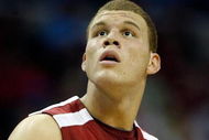 MEMPHIS, TN - MARCH 29:  Blake Griffin #23 of the Oklahoma Sooners looks on while taking on the North Carolina Tar Heels during the NCAA Men's Basketball Tournament South Regional Final at the FedExForum on March 29, 2009 in Memphis, Tennessee.  (Photo by Joe Murphy/Getty Images)