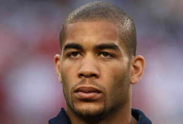 CHICAGO - JUNE 06: Oguchi Onyewu #5 of the United States stands during player introductions before a FIFA 2010 World Cup Qualifying match against Honduras on June 6, 2009 at Soldier Field in Chicago, Illinois. The United States defeated Honduras 2-1.  (Photo by Jonathan Daniel/Getty Images)