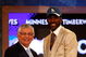NEW YORK - JUNE 26:  NBA Commissioner David Stern shakes hands with number three draft pick for the Minnesota Timberwolves, O.J. Mayo during the 2008 NBA Draft at the Wamu Theatre at Madison Square Garden June 26, 2008 in New York City. NOTE TO USER: User expressly acknowledges and agrees that, by downloading and or using this photograph, User is consenting to the terms and conditions of the Getty Images License Agreement.  (Photo by Nick Laham/Getty Images)
