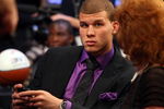 NEW YORK - JUNE 25:  Blake Griffin looks on prior to the 2009 NBA Draft at the Wamu Theatre at Madison Square Garden June 25, 2009 in New York City. NOTE TO USER: User expressly acknowledges and agrees that, by downloading and/or using this Photograph, User is consenting to the terms and conditions of the Getty Images License Agreement.  (Photo by Jim McIsaac/Getty Images)