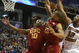 MINNEAPOLIS - MARCH 20: DeMar DeRozan #10 and Daniel Hackett #13 of the USC Trojans fight for a rebound against Josh Southern #52 of the Boston College Eagles during the first round of the NCAA Division I Men's Basketball Tournament at the Hubert H. Humphrey Metrodome on March 20, 2009 in Minneapolis, Minnesota. USC won 72-55. (Photo by Jonathan Daniel/Getty Images)