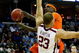 MEMPHIS, TN - MARCH 27:  Jonny Flynn #10 of the Syracuse Orange goes up for a shot over Blake Griffin #23 of the Oklahoma Sooners in the second half during the NCAA Men's Basketball Tournament South Regionals at the FedExForum on March 27, 2009 in Memphis, Tennessee.  (Photo by Joe Murphy/Getty Images)