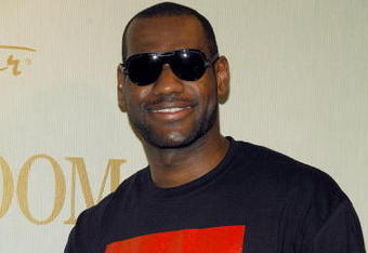 NEW YORK - JUNE 16:  NBA basketball player, Lebron James visits the hand and foot spa at Carol's Daughter on June 16, 2009 in New York City.  (Photo by Joe Corrigan/Getty Images)