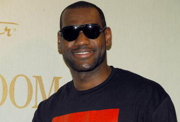 NEW YORK - JUNE 16:  NBA basketball player, Lebron James visits the hand and foot spa at Carol's Daughter on June 16, 2009 in New York City.  (Photo by Joe Corrigan/Getty Images)