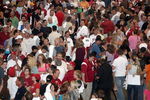 GLENDALE, AZ - JUNE 25:  Fans of the Phoenix Coyotes fill the arena floor during an open house at Jobing.com Arena on June 25, 2009 in Glendale, Arizona.  (Photo by Christian Petersen/Getty Images)