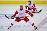 PITTSBURGH - JUNE 09:  Chris Chelios #24 of the Detroit Red Wings against the Pittsburgh Penguins during Game Six of the NHL Stanley Cup Finals at the Mellon Arena on June 9, 2009 in Pittsburgh, Pennsylvania.  (Photo by Jamie Sabau/Getty Images)