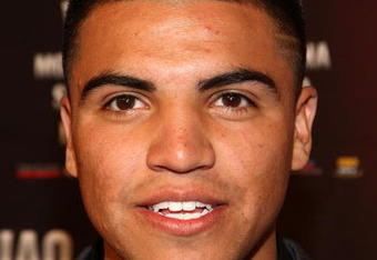 HOLLYWOOD - MARCH 30:  Professional boxer Victor Ortiz attends 'The Battle of East and West', a promotion for the May 2, 2009 World Junior Welterweight Championship boxing match held at the Roosevelt Hotel on March 30, 2009 in Hollywood, California.  (Photo by Alberto E. Rodriguez/Getty Images)