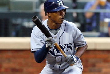 NEW YORK - JUNE 19:  B.J. Upton #2 of the Tampa Bay Rays bats against the New York Mets on June 19, 2009 at Citi Field in the Flushing neighborhood of the Queens borough of New York City.  (Photo by Jim McIsaac/Getty Images)