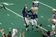 03 Feb 2002:   Adam Vinatieri #4 of the New England Patriots breaks into celebration after kicking the game winning field goal against the St.Louis Rams during Superbowl XXXVI at the Superdome in New Orleans, Louisiana.  The Patriots defeated the Rams 20-17. DIGITAL IMAGE. Mandatory Credit: Al Bello/Getty Images