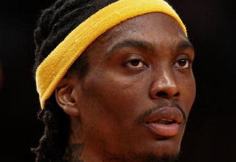 NEW YORK - FEBRUARY 23:  Marquis Daniels #6 of the Indiana Pacers looks across the court during the game against the New York Knicks at Madison Square Garden February 23, 2009 in New York City.  The Knicks won 123-119.  NOTE TO USER: User expressly acknowledges and agrees that, by downloading and/or using this Photograph, User is consenting to the terms and conditions of the Getty Images License Agreement.  (Photo by Chris McGrath/Getty Images)