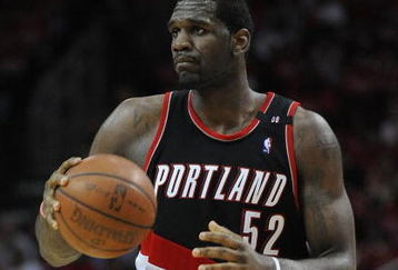 HOUSTON - APRIL 24:  Center Greg Oden #52 of the Portland Trail Blazers during play against the Houston Rockets in Game Three of the Western Conference Quarterfinals during the 2009 NBA Playoffs at Toyota Center on April 24, 2009 in Houston, Texas. NOTE TO USER: User expressly acknowledges and agrees that, by downloading and or using this photograph, User is consenting to the terms and conditions of the Getty Images License Agreement.  (Photo by Ronald Martinez/Getty Images)