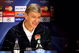 MANCHESTER, UNITED KINGDOM - APRIL 28:  Arsenal manager Arsene Wenger speaks to the media during a press conference ahead of the UEFA Champions League semi-final first leg match against Manchester United at Old Trafford on April 28, 2009 in Manchester, England.  (Photo by Clive Brunskill/Getty Images)
