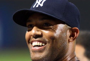 NEW YORK - JUNE 28: Mariano Rivera #42 of the New York Yankees celebrates after earning his 500th career save against the New York Mets on June 28, 2009 at Citi Field in the Flushing neighborhood of the Queens borough of New York City. (Photo by Jim McIsaac/Getty Images)
