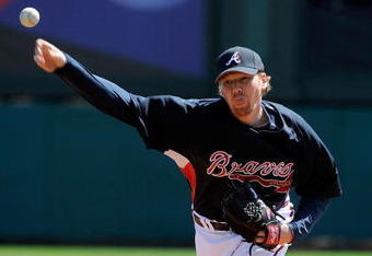 KISSIMMEE, FL - MARCH 3:  Pitcher Tommy Hanson #73 of the Atlanta Braves throws during an exhibition game against Panama at Champion Stadium March 3, 2009 in Kissimmee, Florida.  (Photo by Sam Greenwood/Getty Images)