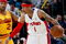 CLEVELAND - FEBRUARY 22:  Allen Iverson #1 of the Detroit Pistons moves past Mo Williams #2 of the Cleveland Cavaliers during the game on February 22, 2009 at the Quicken Loans Arena in Cleveland, Ohio.  The Cavaliers won 99-78.  NOTE TO USER: User expressly acknowledges and agrees that, by downloading and or using this photograph, User is consenting to the terms and conditions of the Getty Images License Agreement.  (Photo by Gregory Shamus/Getty Images)