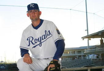 SURPRISE, AZ - FEBRUARY 25:  Luke Hochevar of the Kansas City Royals poses for a portrait during Photo Day on February 25, 2007 at Surprise Stadium in Surprise, Arizona. (Photo by Jonathan Ferrey/Getty Images)