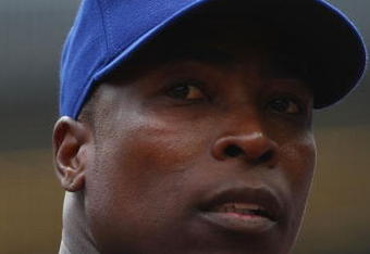 NEW YORK - APRIL 04:  Alfonso Soriano #12 of the Chicago Cubs looks on against the New York Yankees during their game on April 4, 2009 at Yankee Stadium in the Bronx borough of New York City.  (Photo by Chris McGrath/Getty Images)