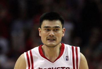 HOUSTON - APRIL 30:  Center Yao Ming #11 of the Houston Rockets in Game Six of the Western Conference Quarterfinals during the 2009 NBA Playoffs at Toyota Center on April 30, 2009 in Houston, Texas. NOTE TO USER: User expressly acknowledges and agrees that, by downloading and or using this photograph, User is consenting to the terms and conditions of the Getty Images License Agreement.  (Photo by Ronald Martinez/Getty Images)