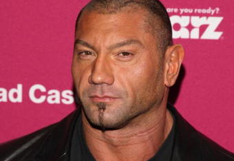 NEW YORK - APRIL 30:  Wrestler Dave Batista attends a screening of 'Head Case' at the MoMA Sculpture Garden on April 30, 2009 in New York City.  (Photo by Jason Kempin/Getty Images)
