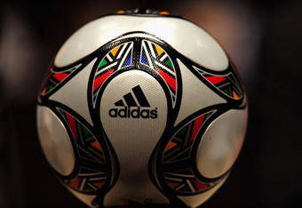 JOHANNESBURG, SOUTH AFRICA - JUNE 26:  The official match ball for the FIFA Confederations Cup during a Press Conference at The Sandton Convention Centre on June 26, 2009 in Johannesburg, South Africa.  (Photo by Laurence Griffiths/Getty Images)