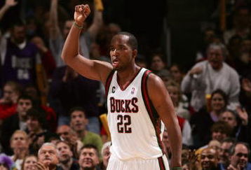MILWAUKEE - MARCH 4:  Michael Redd #22 of the Milwaukee Bucks calls for the ball during a game against the Chicago Bulls at the Bradley Center on March 4, 2007 in Milwaukee, Wisconsin.  The Bulls won 126-121.  NOTE TO USER: User expressly acknowledges and agrees that, by downloading and/or using this Photograph, User is consenting to the terms and conditions of the Getty Images License Agreement. (Photo by Jonathan Daniel/Getty Images)