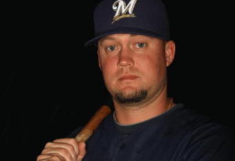 MARYVALE, AZ - FEBRUARY 19: Casey McGehee of the Milwaukee Brewers poses during photo day at the Brewers spring training complex on February 19, 2009 in Maryvale, Arizona. (Photo by Ronald Martinez/Getty Images)