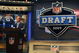 NEW YORK - APRIL 25: NFL Commissioner Roger Goodell introduces Detroit Lions #1 draft pick Matthew Stafford at Radio City Music Hall for the 2009 NFL Draft on April 25, 2009 in New York City (Photo by Jeff Zelevansky/Getty Images)
