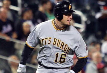 NEW YORK - MAY 08:  Eric Hinske #16 of the Pittsburgh Pirates runs against the New York Mets on May 8, 2009 at Citi Field in the Flushing neighborhood of the Queens borough of New York City. The Mets defeated the Pirates 7-3.  (Photo by Jim McIsaac/Getty Images)