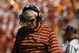 LOS ANGELES, CA - OCTOBER 11: Head coach Dennis Erickson of the Arizona State Sun Devils works on the sidelines during the game against the USC Trojans on October 10, 2008 at the Los Angeles Coliseum in Los Angeles, California. USC won 28-0. (Photo by Stephen Dunn/Getty Images)