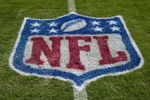 TAMPA, FL - OCTOBER 12: An NFL logo as the Tampa Bay Buccaneers host the Carolina Panthers at Raymond James Stadium on October 12, 2008 in Tampa, Florida.  (Photo by Al Messerschmidt/Getty Images)