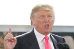 GREEN BAY, WI - JUNE 22:  Donald Trump attends a press conference about the WWE at the Austin Straubel International Airport on June 22, 2009 in Green Bay, Wisconsin.  (Photo by Mark A. Wallenfang/Getty Images)