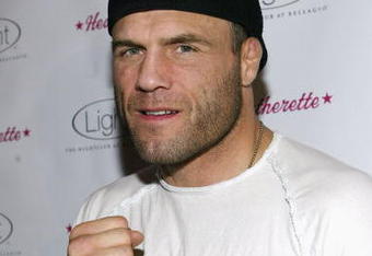 LAS VEGAS - FEBRUARY 22:  UFC fighter Randy Couture attends the 'Heatherette' party hosted by celebrity designers Richie Rich and Traver Rains, at Light nightclub, Bellagio  Hotel, February 22, 2006 in Las Vegas, Nevada. (Photo by Chris Farina/Getty Images)