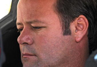LOUDON, NH - JUNE 26:  Robby Gordon, driver of the #7 Robby Gordon Motorsport Toyota, sits in his car during practice for the NASCAR Sprint Cup Series LENOX Industrial Tools 301 at New Hampshire Motor Speedway on June 26, 2009 in Loudon, New Hampshire.  (Photo by Drew Hallowell/Getty Images for NASCAR)